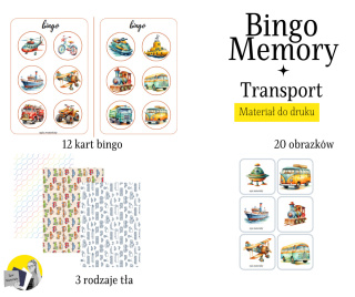 Bingo i memory Transport