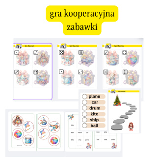 Gra kooperacyjna zabawki + dodatki