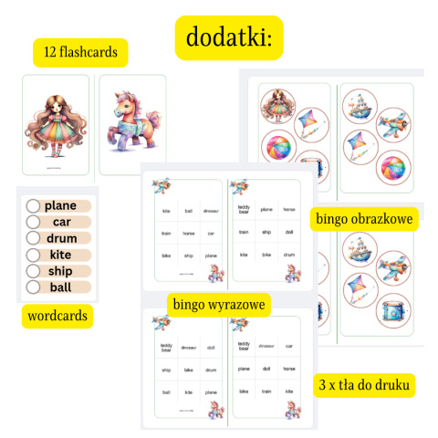 Gra kooperacyjna zabawki + dodatki