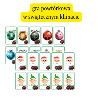 Gra powtórkowa w świątecznym klimacie