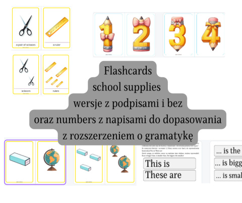 Mega Pack School and Numbers