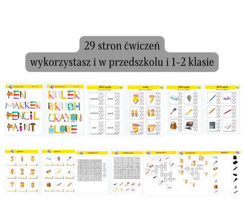 Mega Pack School and Numbers