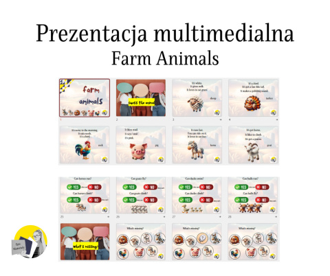 Prezentacja multimedialna Farm Animals