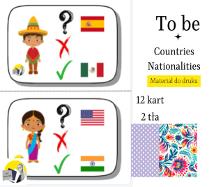 To be countries and nationalities